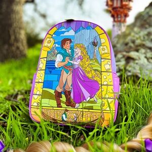 Tangled Stained Glass Loungefly Backpack